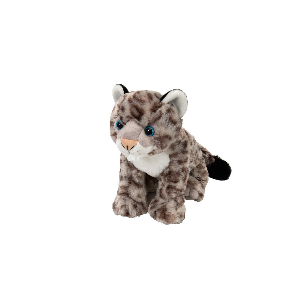 Peluche Panthère des neiges 30 cm, Nano Peluche Panthère des neiges 30 cm, Nano