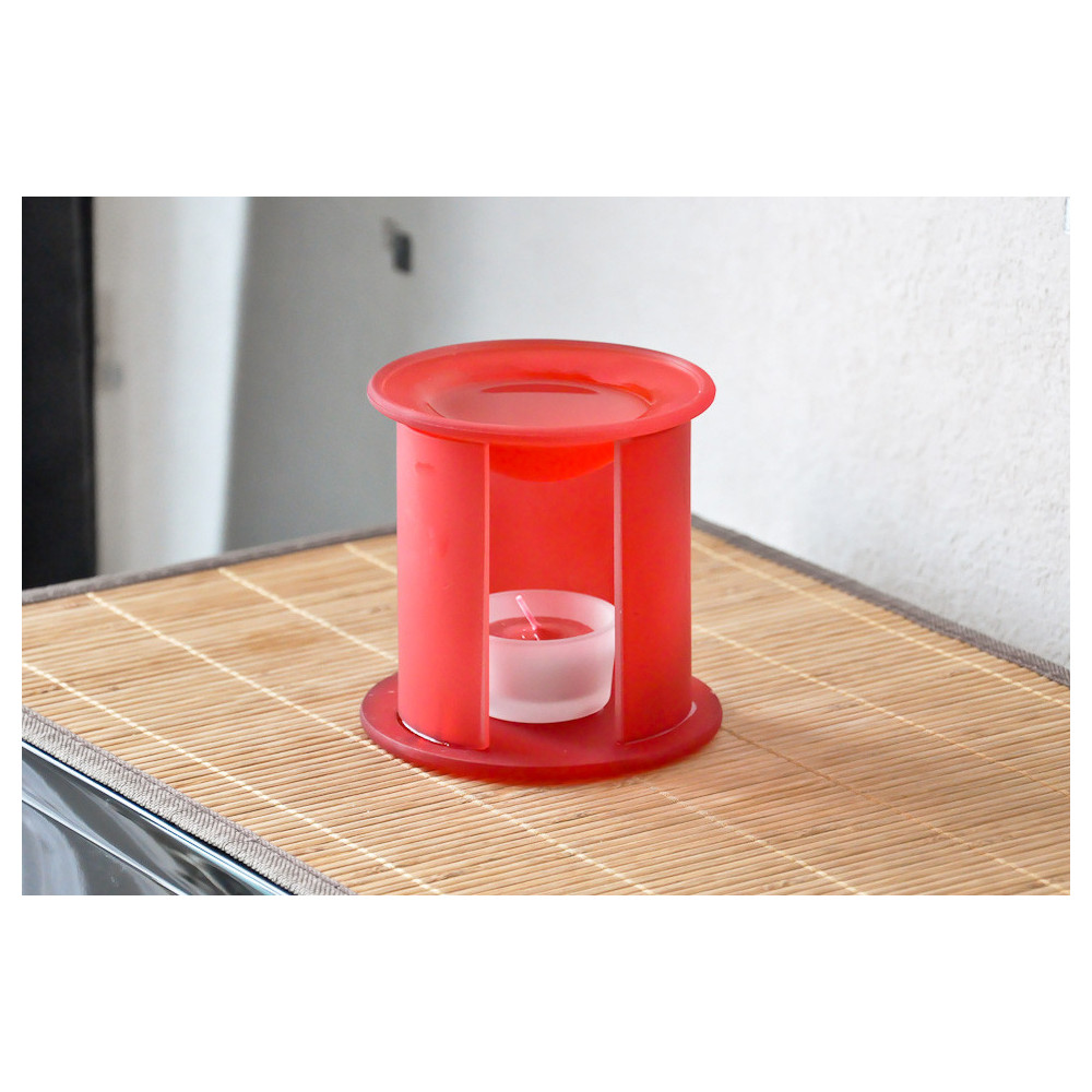 brule parfum rouge en verre huile essentielle brule parfum rouge en verre huile essentielle
