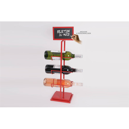 Porte-bouteille déco métal...