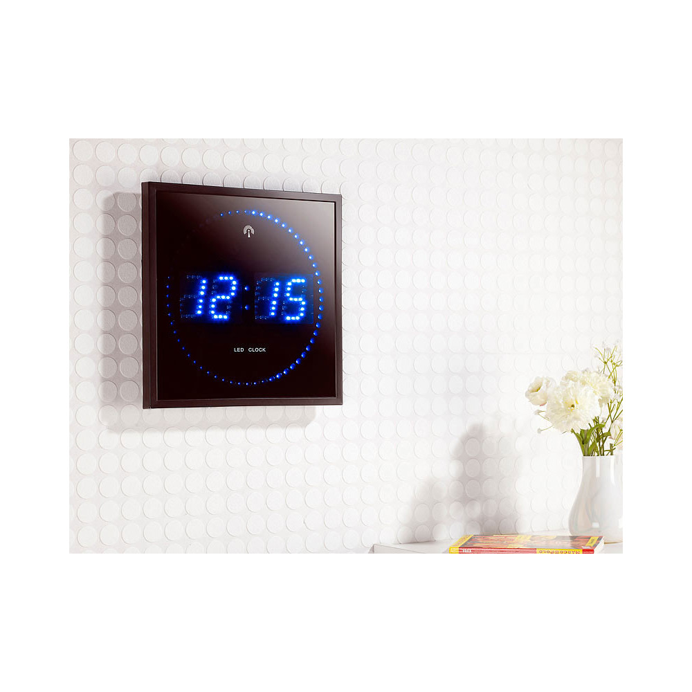 Acheter Mini horloge électronique murale, thermomètre et