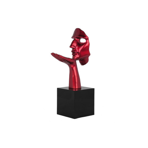 Statue Design Speranza rouge coté