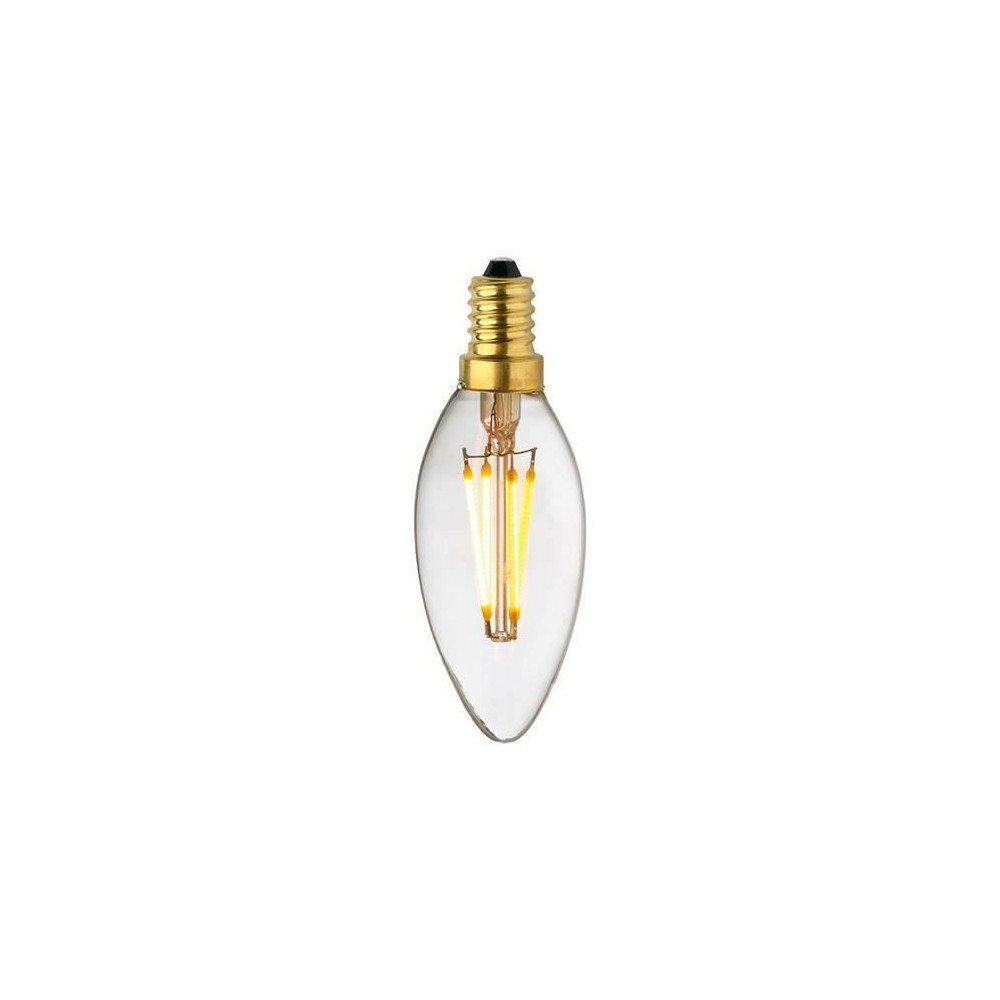 Ampoule Lampe C35 E14 filament droit