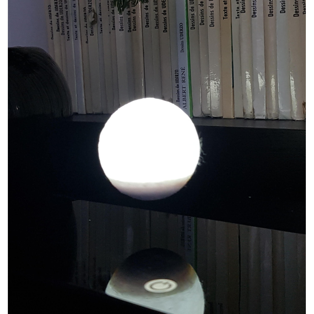 Lampe à lévitation design circlo blanc