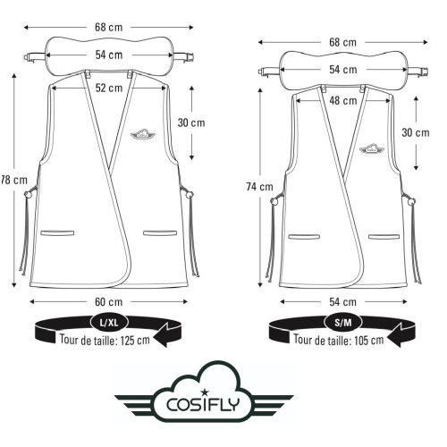 Gilet de voyage ergonomique...