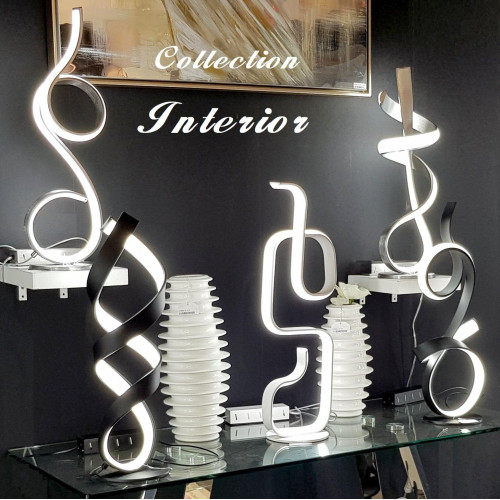 Lampe Design Courbes...