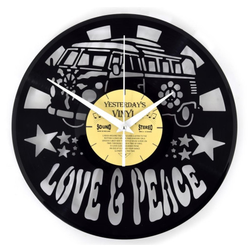 Horloge vinyle recyclé LOVE...