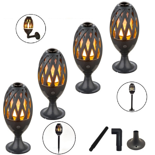 Pack 4 Lampes de jardin...