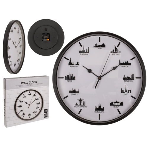 Horloge design Villes du...