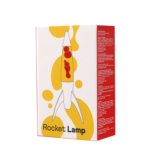 Lampe à Lave design FIREROCKET