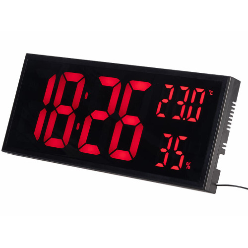 Horloge digitale LED ROUGE...