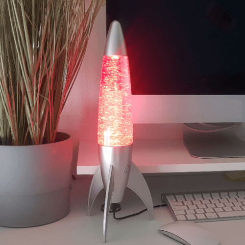 Lampe à paillettes LED déco...