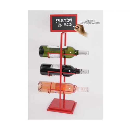 Porte-bouteille déco métal...