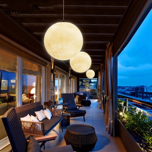 Plafonnier Lune 3D...