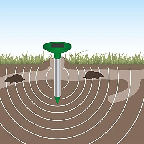 Chasse-taupe solaire...