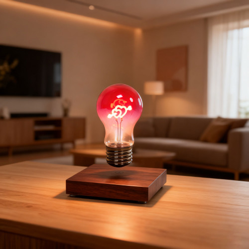 Ampoule en lévitation RED...