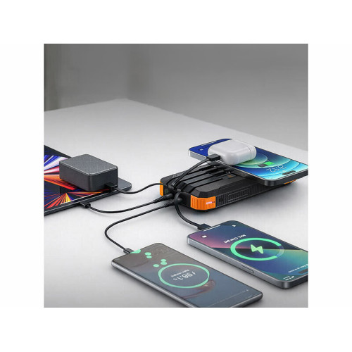 Batterie externe solaire et...