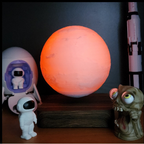 Globe MARS 3D en lévitation...
