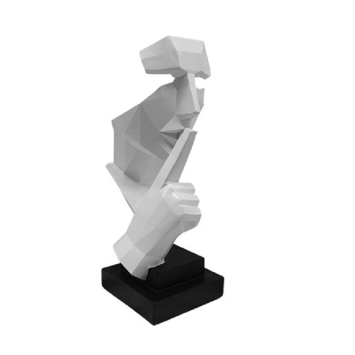 Statue Design Mr Chut Blanc...