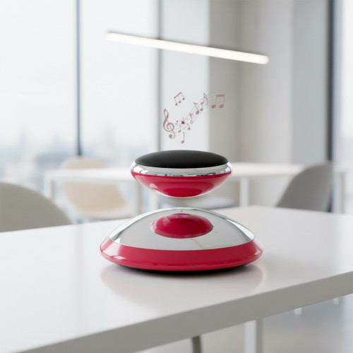 Enceinte en lévitation...