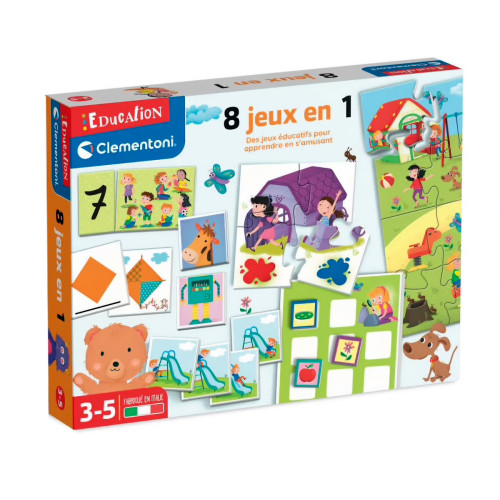 Coffret éducatif 8 jeux en...