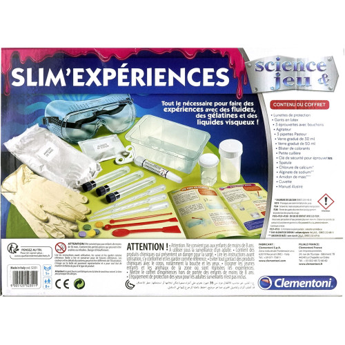 Coffret scientifique Slim...