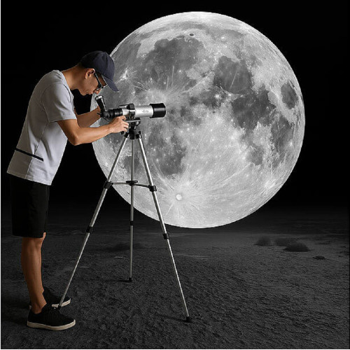 Télescope avec support...